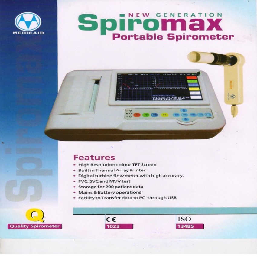 Portable Spirometry Machine with Printer
