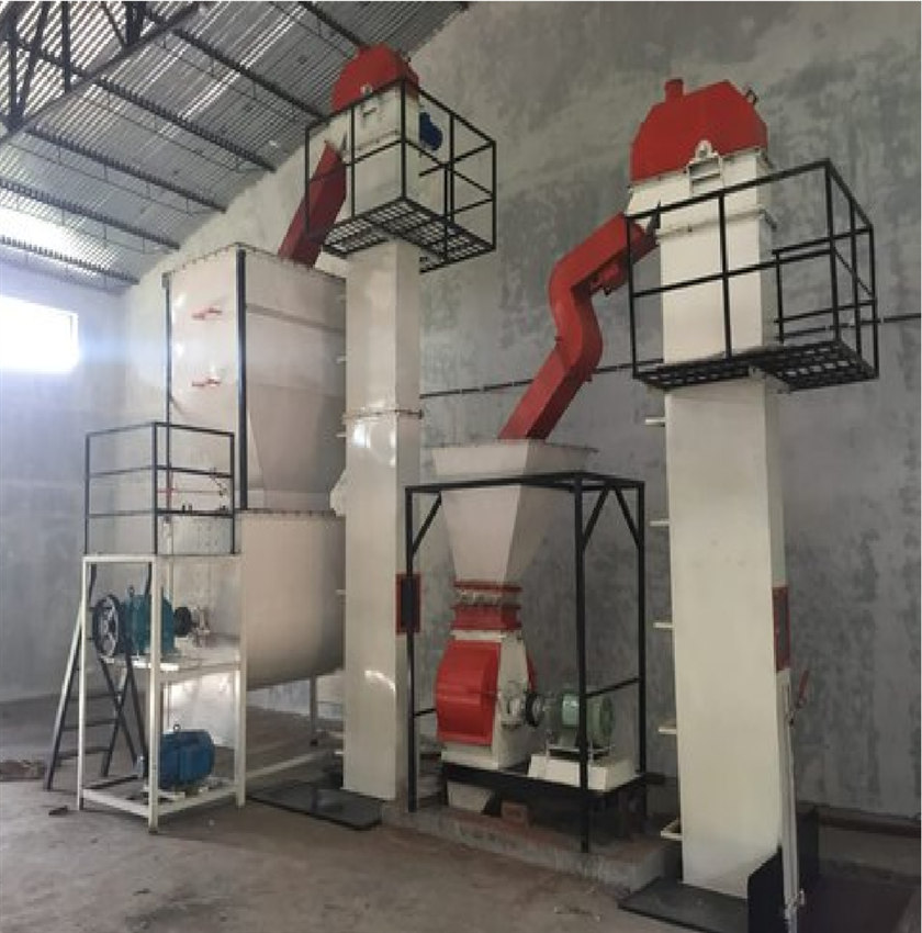 Industrial Poultry Feed Making Equipment, 5 Ton/Hr