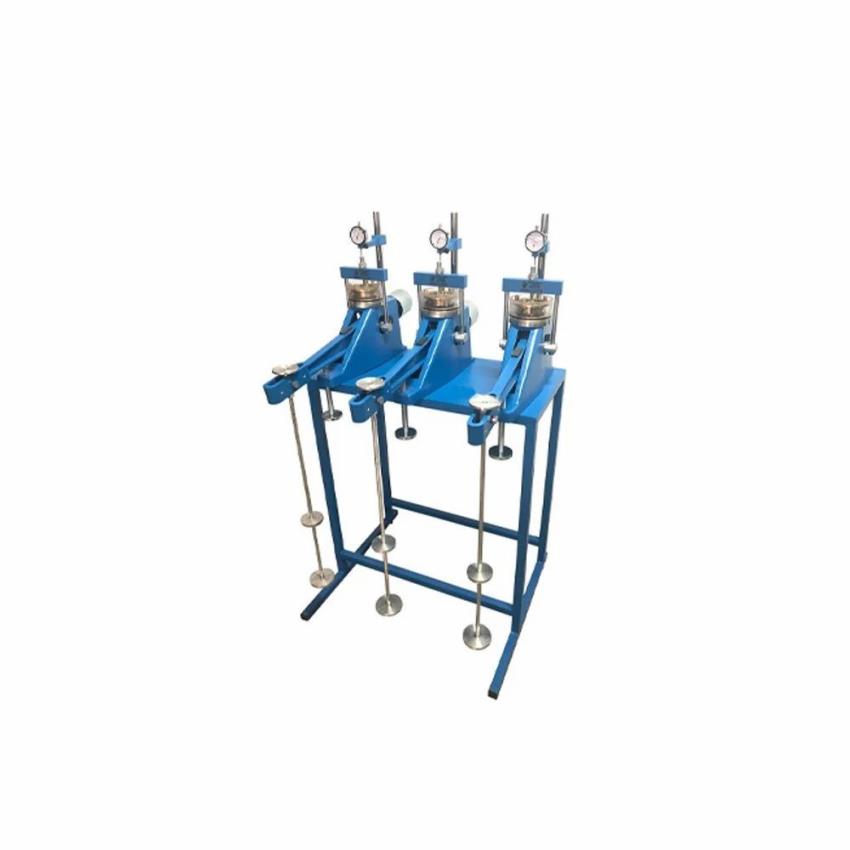 Three Gang Soil Consolidation Apparatus