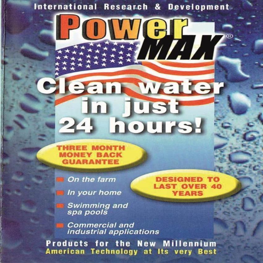 Power Max Magnetic Water Softener