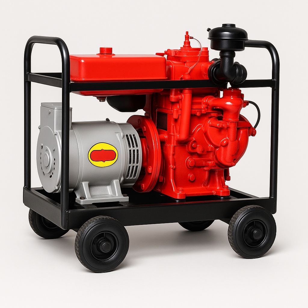 230V Water Cooled Single Phase Generator