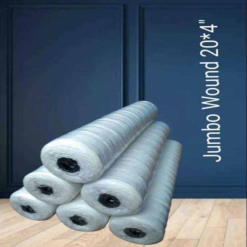 20-25 Inch PP Microfiber Jumbo Wound Cartridges