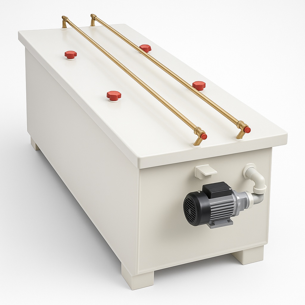 PP-FRP Mat Plating Machine, 150 psi