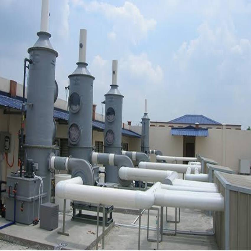 Horizontal FRP Scrubber Equipment