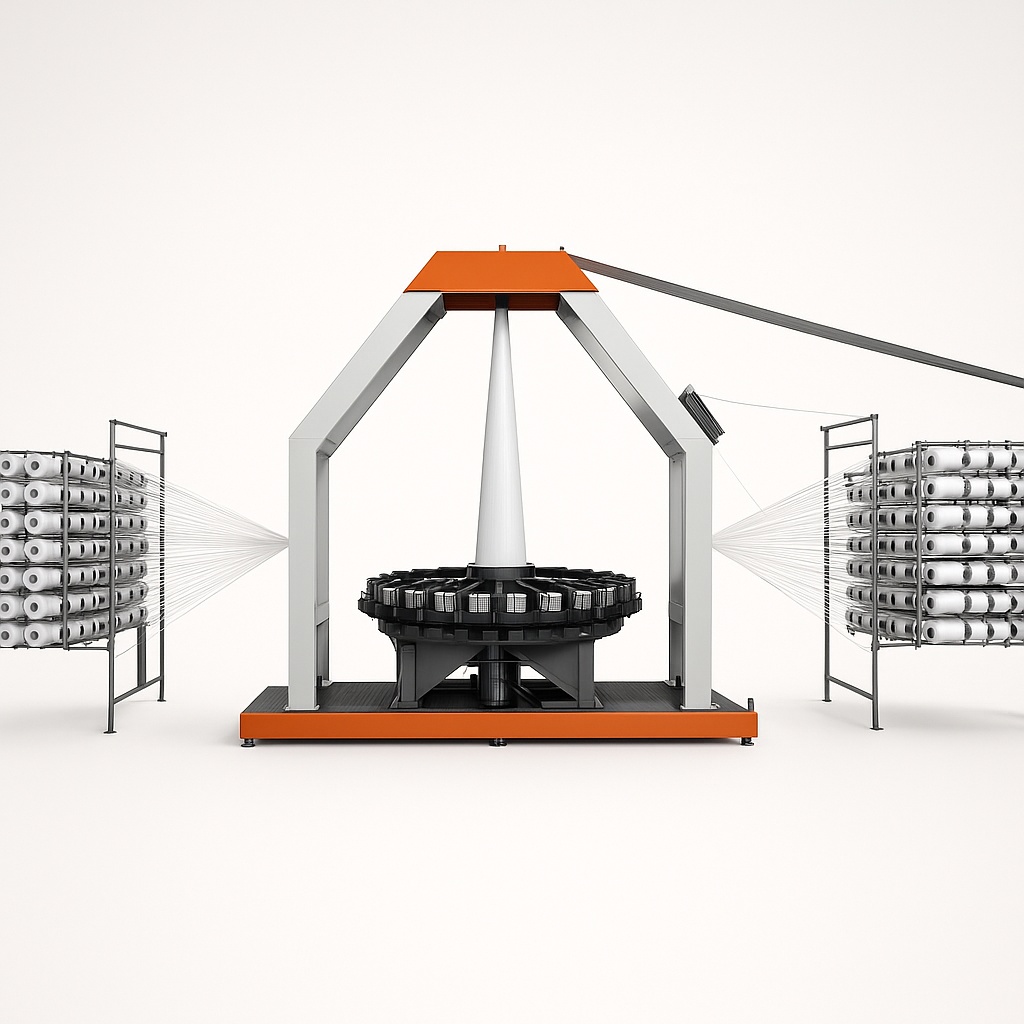 PP/HDPE Flat Tape Circular Looms