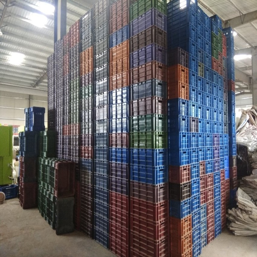 Pragati Rectangular Grapes Packing Crate, 10 Kg