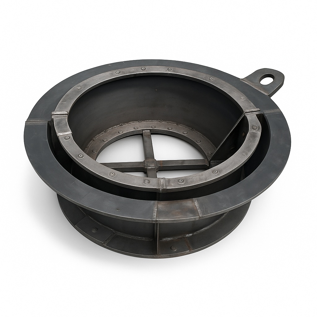 RCC Pipe Mould, 40-100 kg/hr