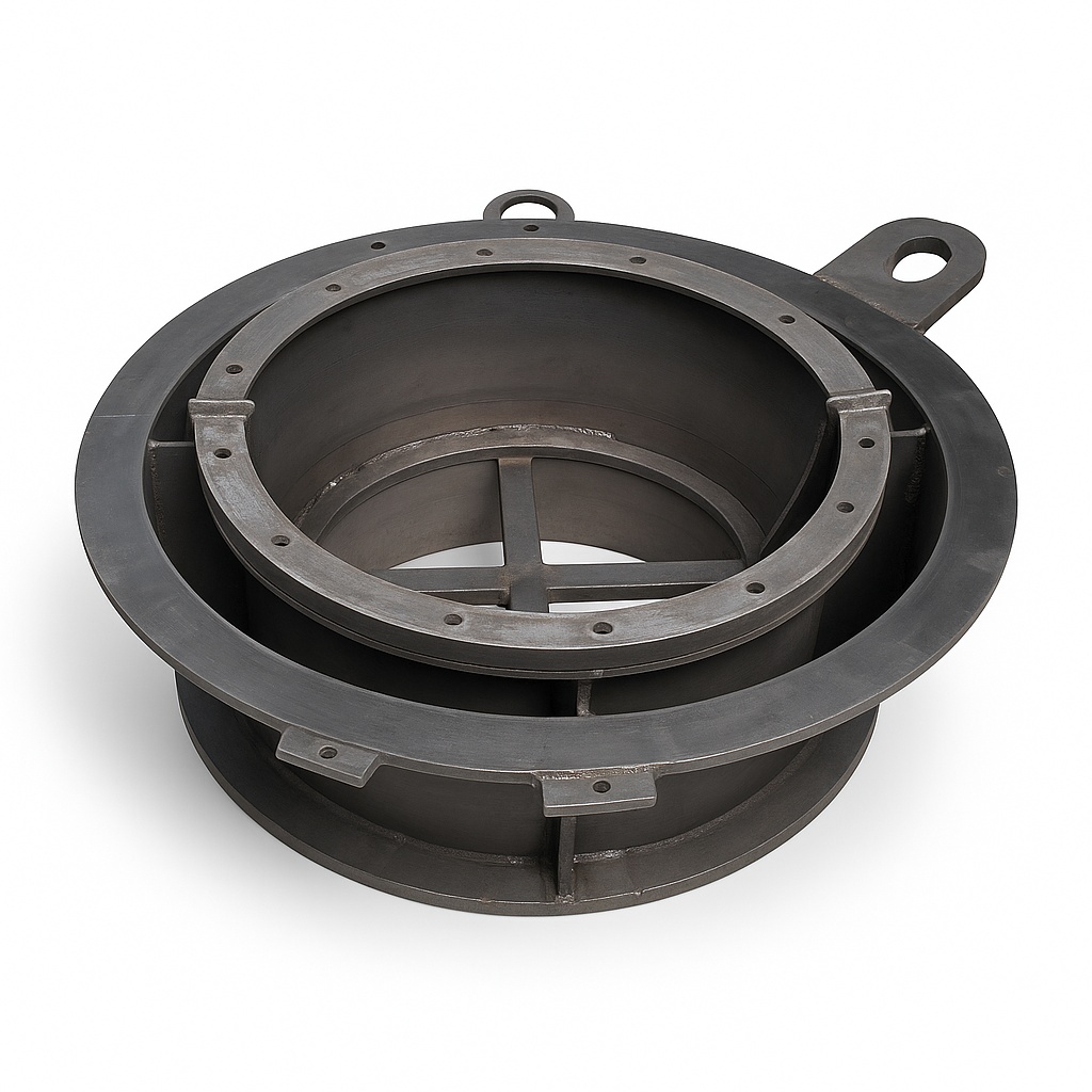 Pre-cast RCC Pipe Mould, 40-100 kg/hr