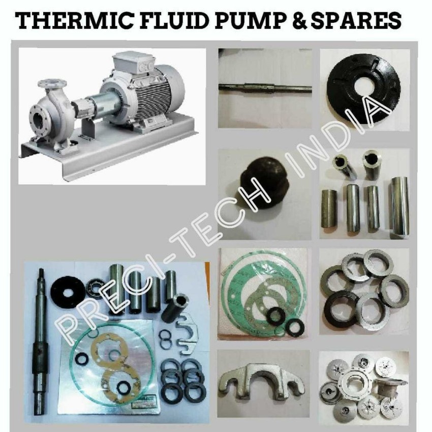 Preci-Tech Stainless Steel Thermic Fluid Pump Spares