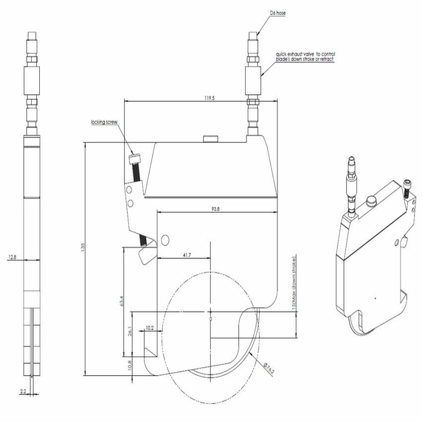 Precision Lock Mild Steel Cutter