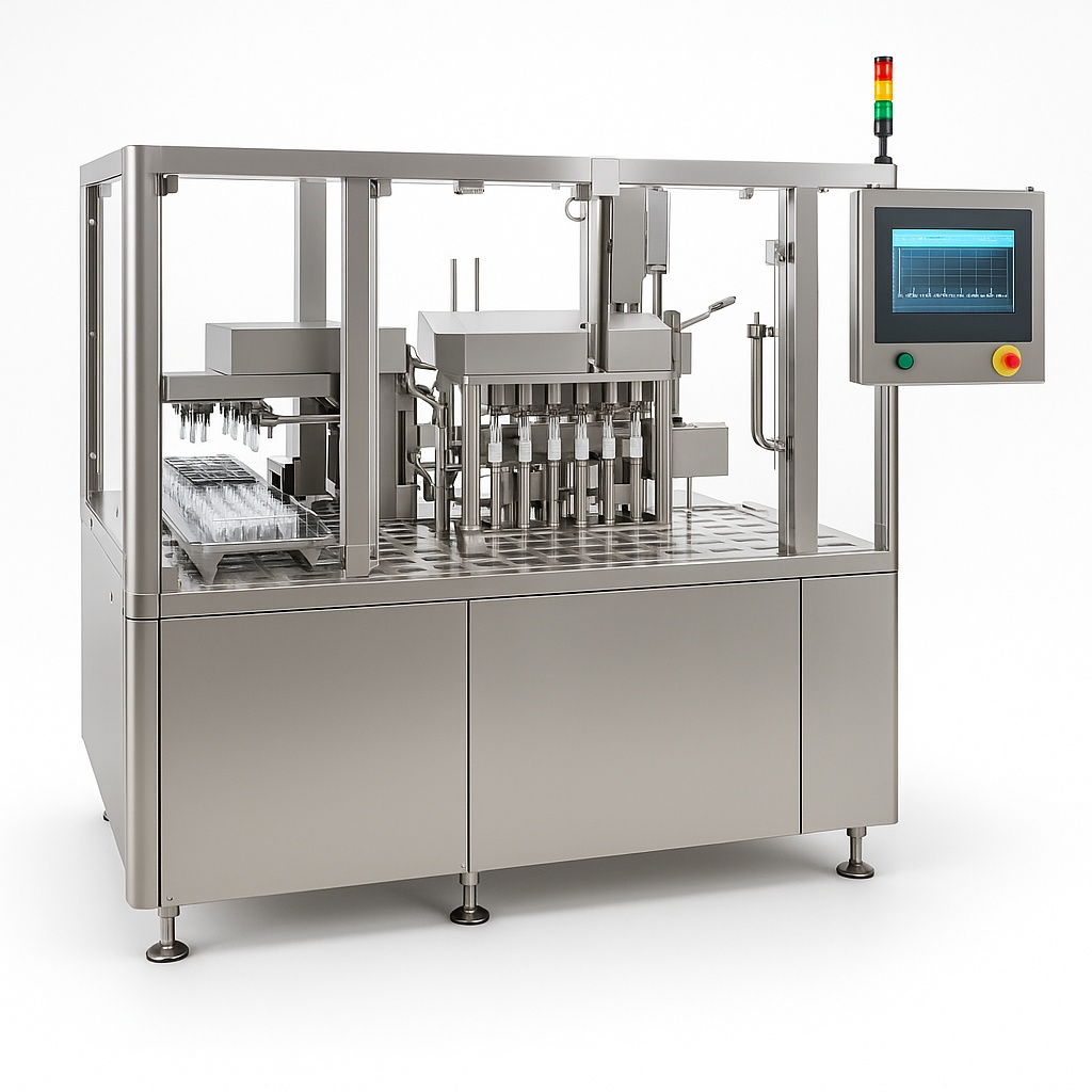 Prefilled Syringe Robot Filling Machine