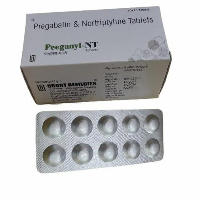 Pregabalin & Nortriptyline Tablets