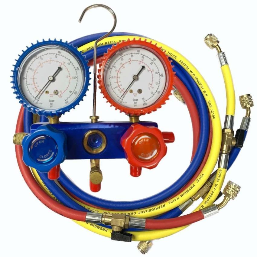 Pressure Gauge Manifold Set