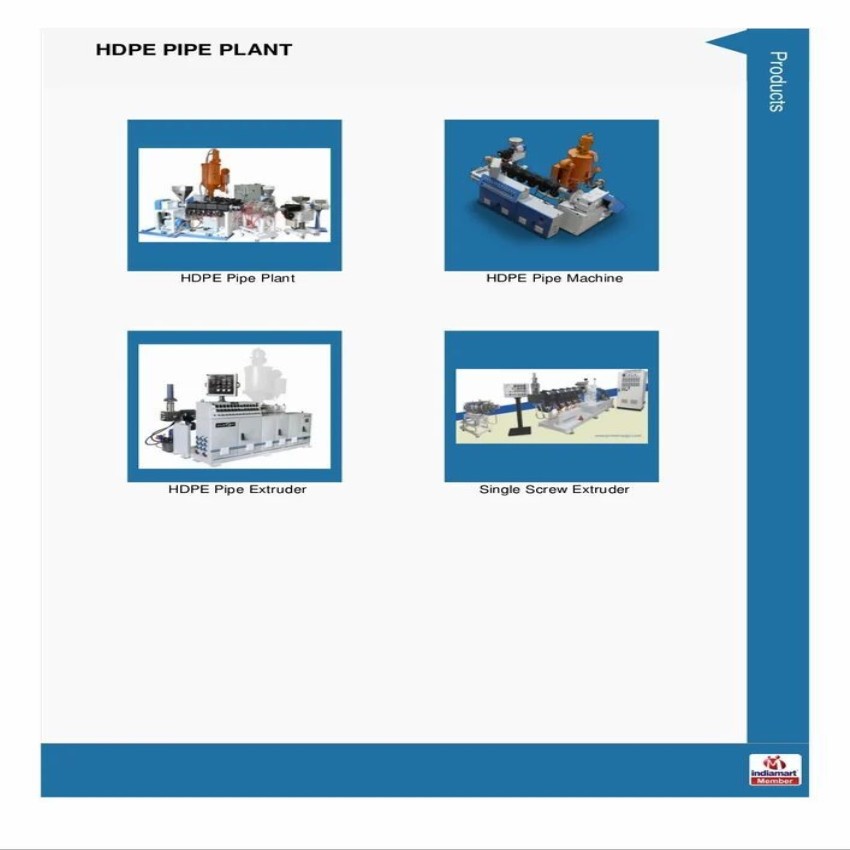 Prime Margo HDPE Pipe Production Equipment