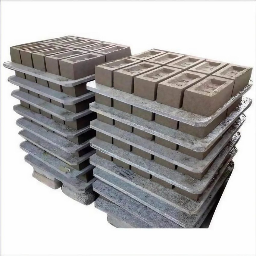 Prince Blue Recycled Plastic Fly Ash Brick Pallet
