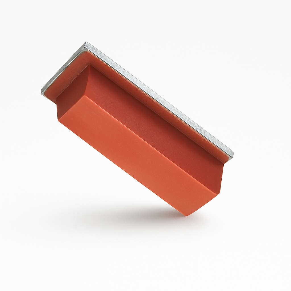 Red Printing Silicone Pad 100X50