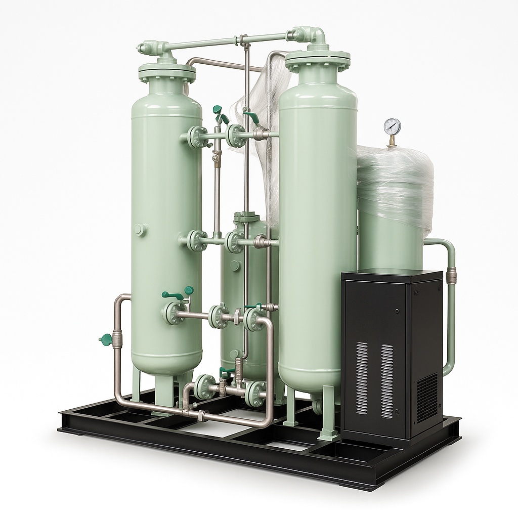 PSA Nitrogen Production Unit, Automatic, 5 Nm3/Hr