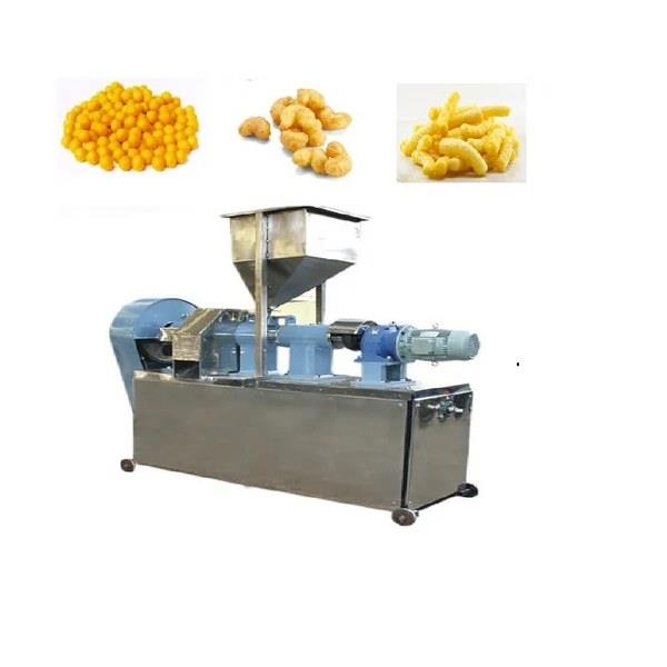 Single Screw Puff Corn Extruder