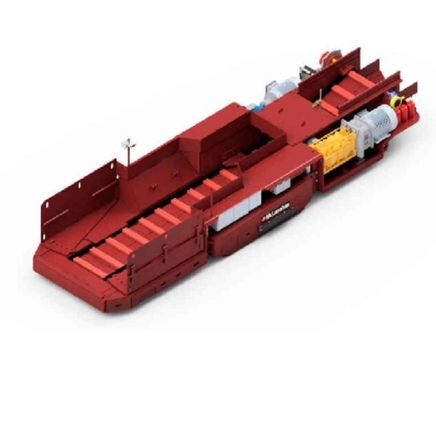 Puzzolana Feeder Breaker Equipment