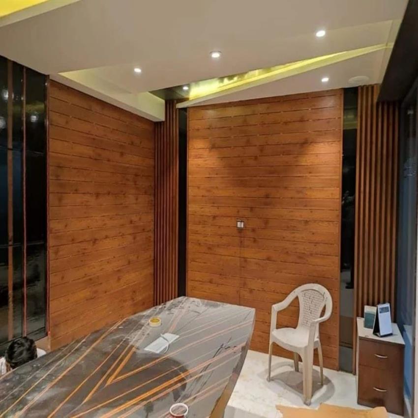 PVC Brown High Pressure Laminate Sheet, Furniture Grade, 6mm Thick