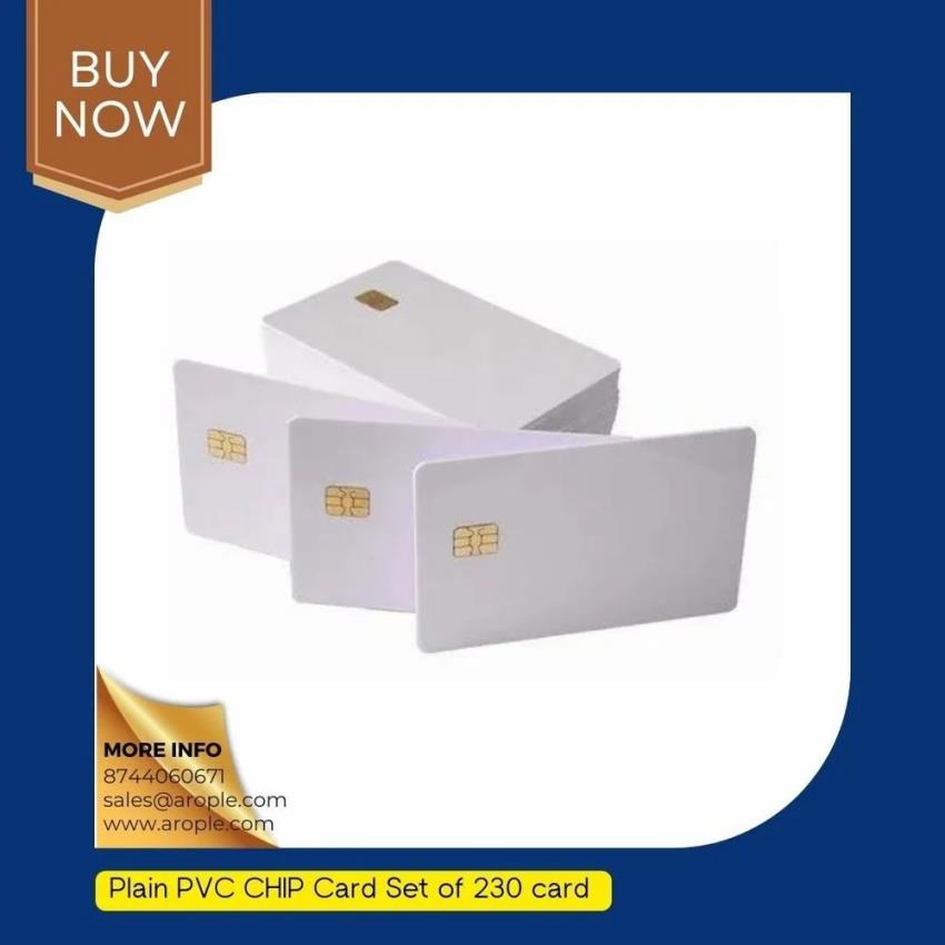 PVC Chip Card Double Sided