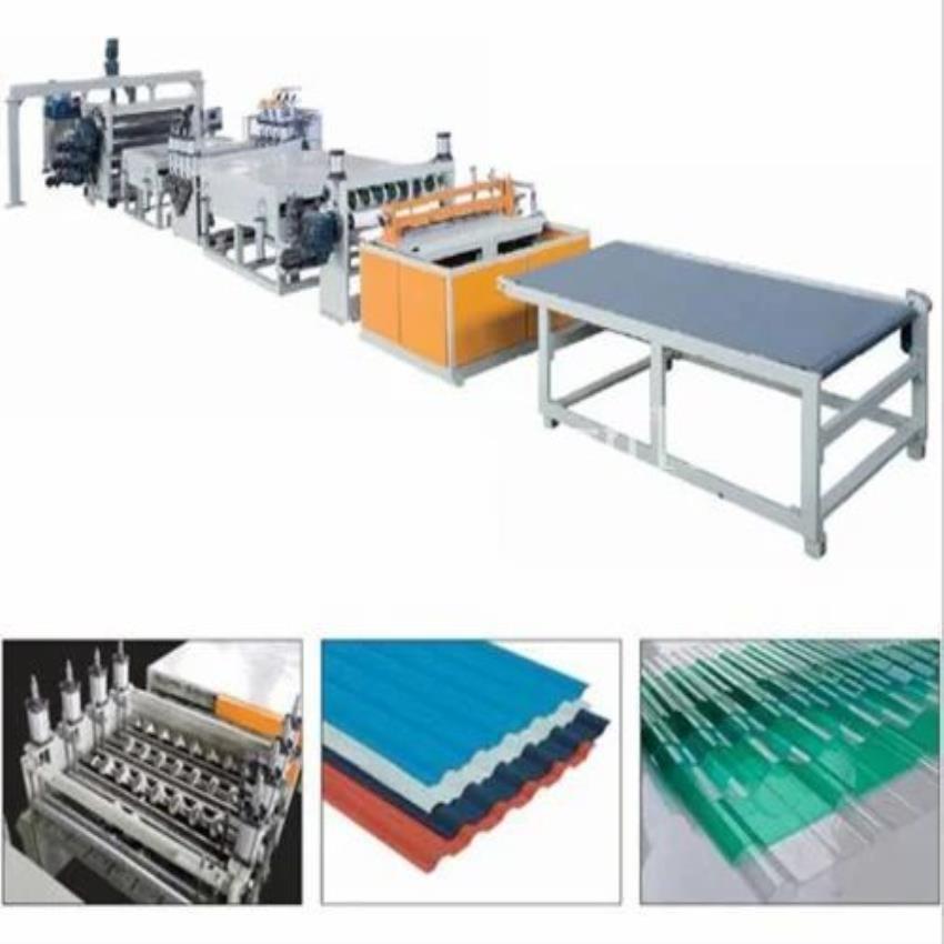 PVC Corrugated Sheet Manufacturing Line
