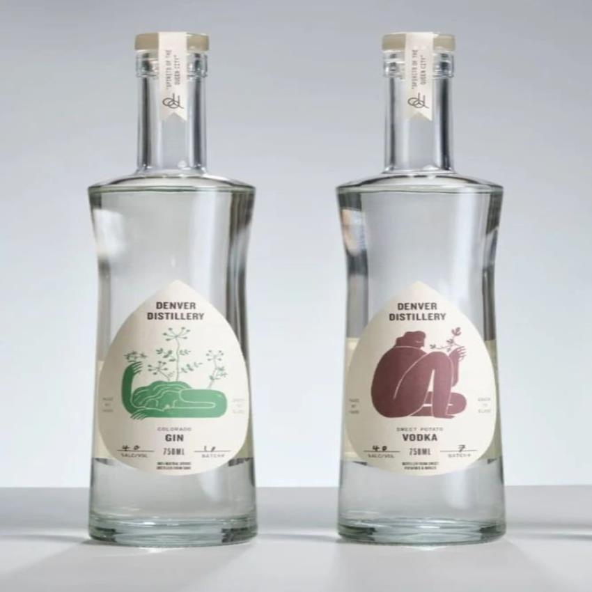 PVC Distillery Bottle Labels