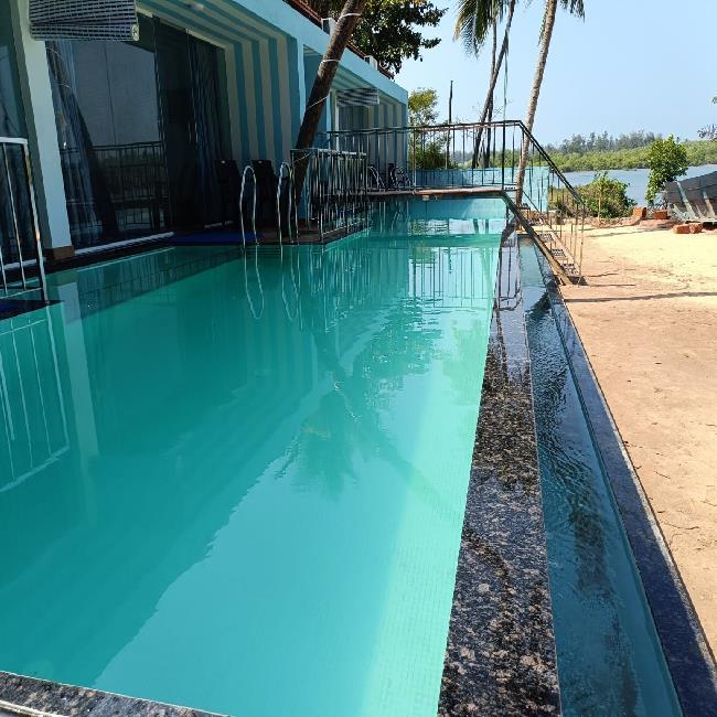 Oval PVC Outdoor Pool