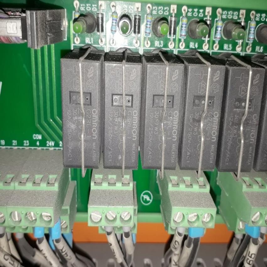 PVC Phoenix 24V DC Relay Card for Industrial Use