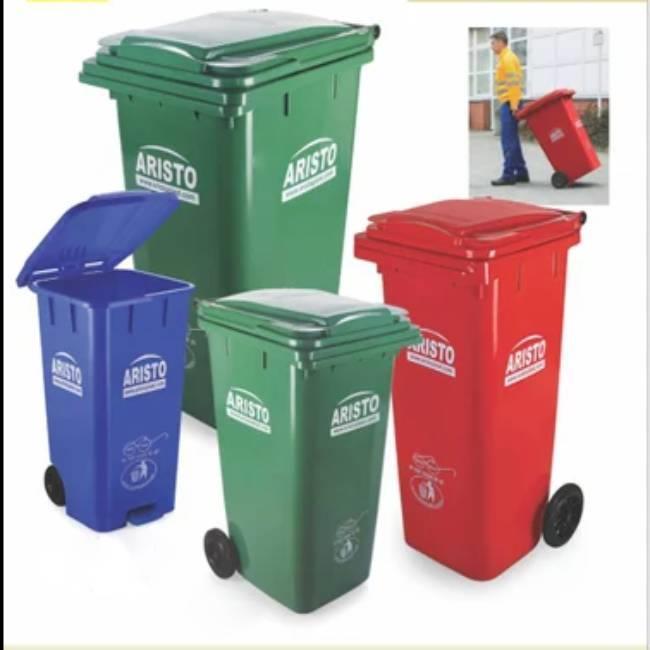 HDPE Cylindrical Waste Bin