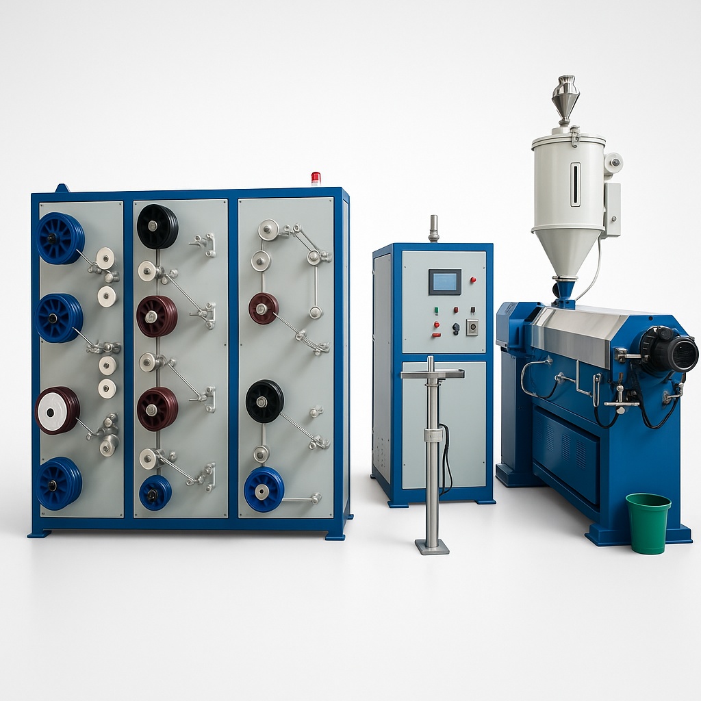 PVC Wire Coating Production Line