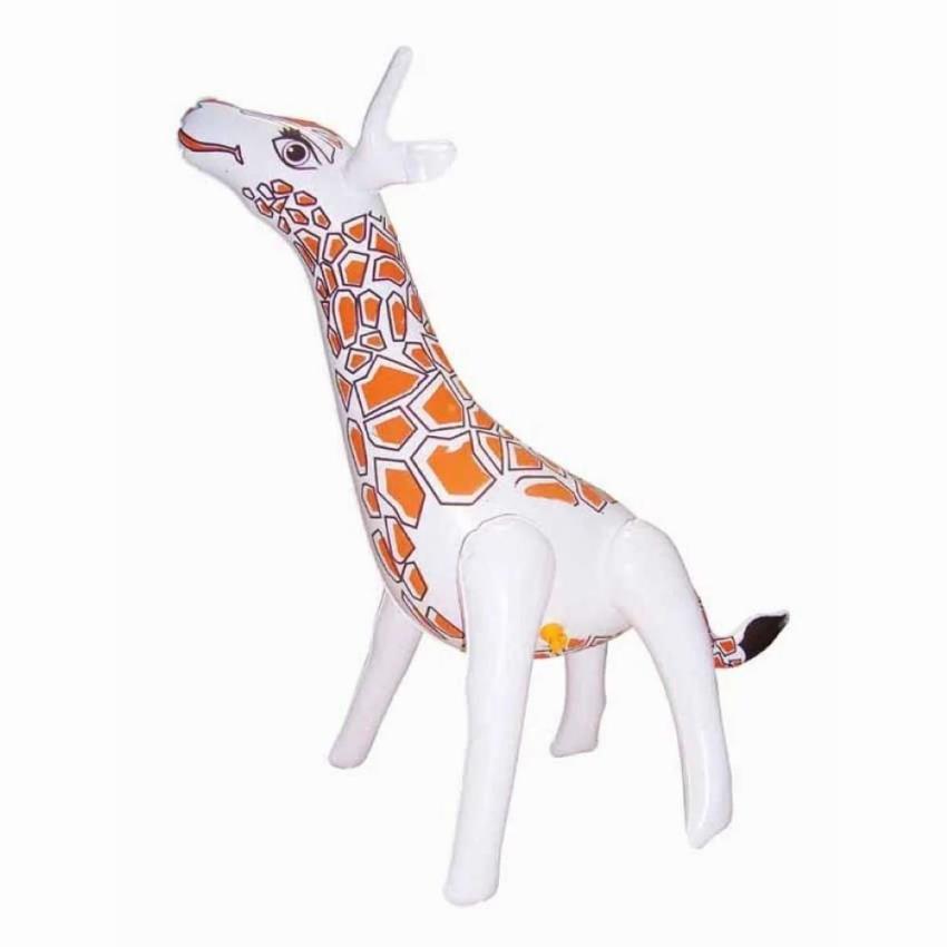 R S Plastic White Inflatable Giraffe