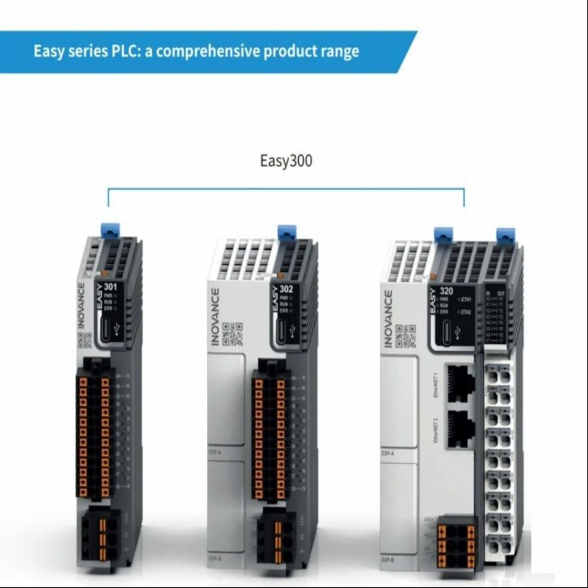 Rack Mount INOVANCE EASY 300 PLC