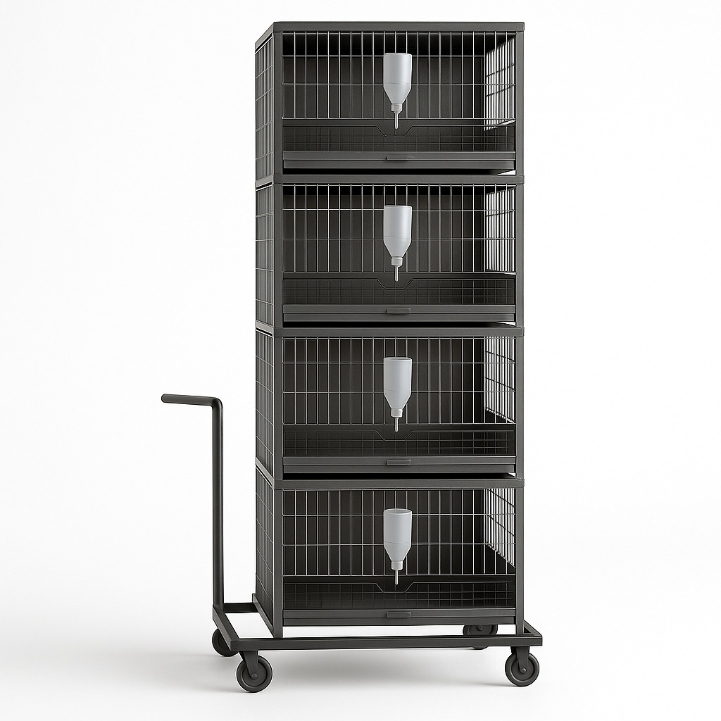 Rabbit Cage Trolley Equipment