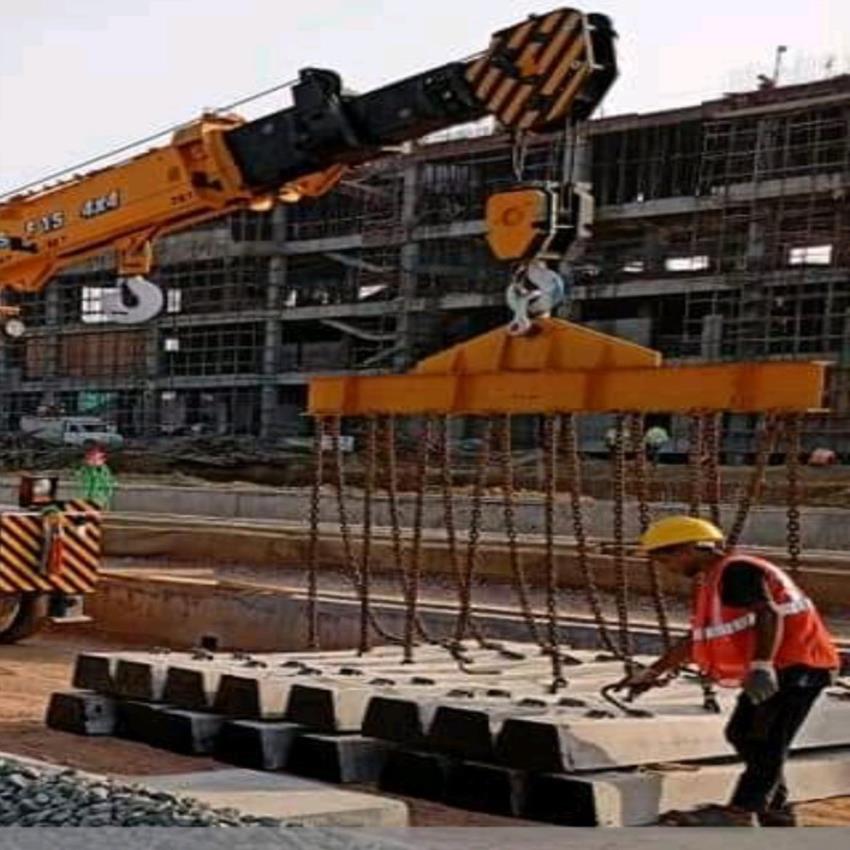 Rail Sleeper Spreader Beam Equipment