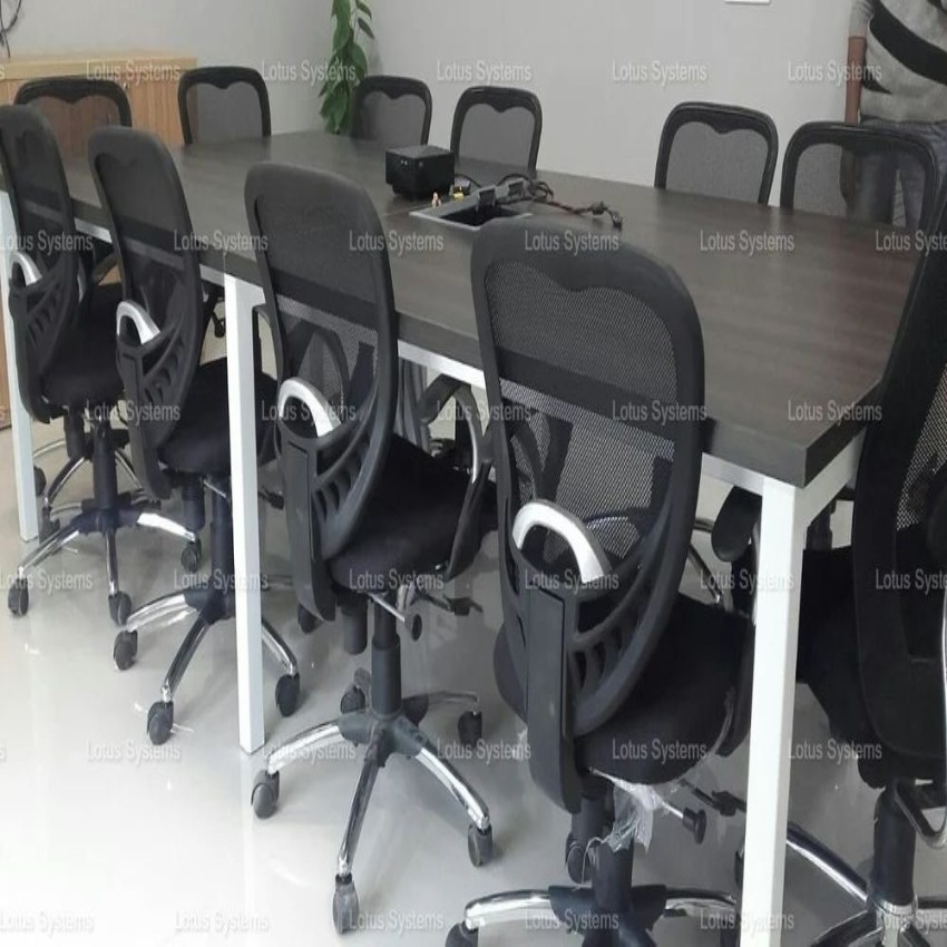 12-Seater Rectangular Wooden Office Table