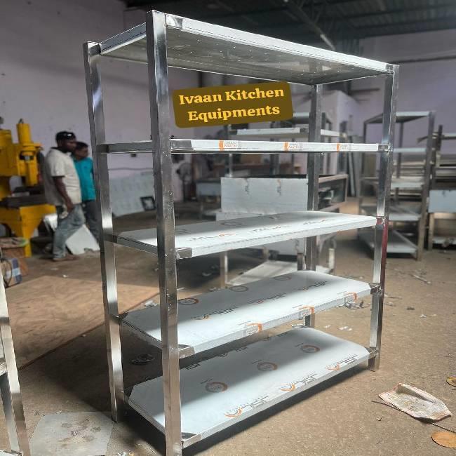 Rectangular Stainless Steel Dish Rack