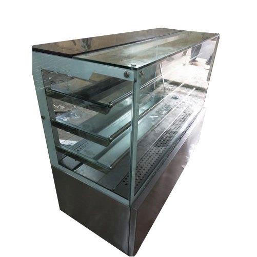 Rectangular SS Sweet Display Equipment