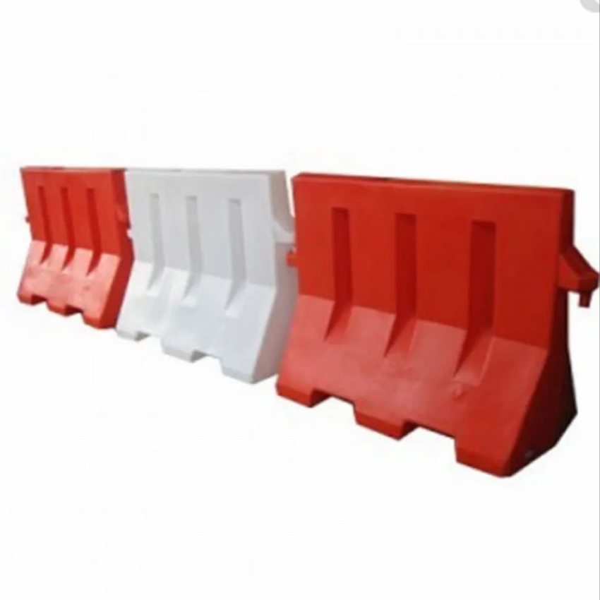 Red White Plastic Traffic Fence