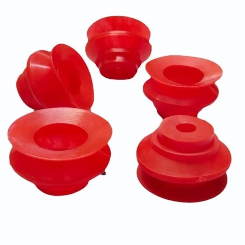 Red Rubber Vacuum Sucker 5mm