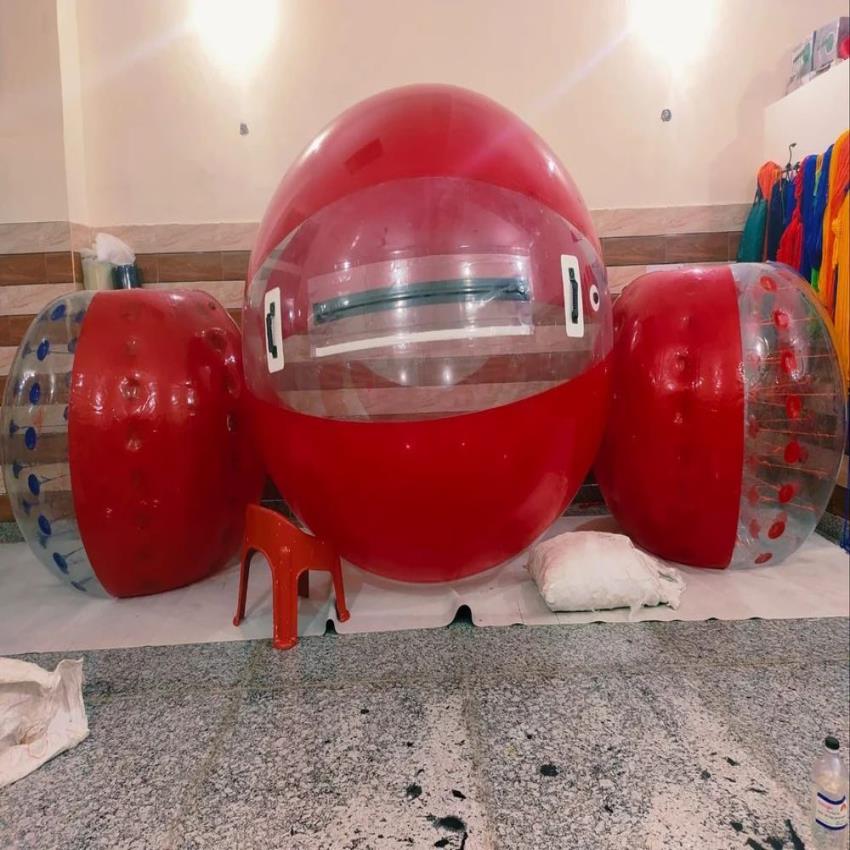 Red Rubber Balloon Water Ball