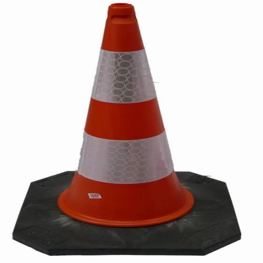 PVC Traffic Cone - Red & White