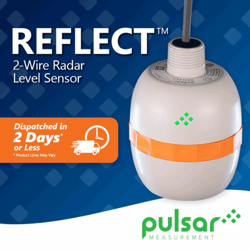 REFLECT 2-Wire Radar Level Sensor