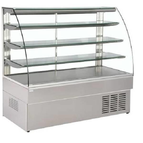 Glass Counter Refrigerator Display