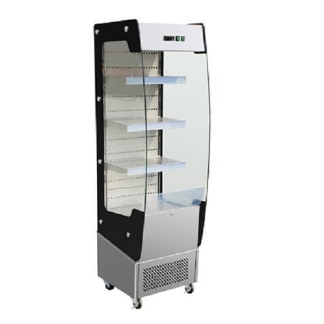 Stainless Steel Glass Refrigerator Display Counter