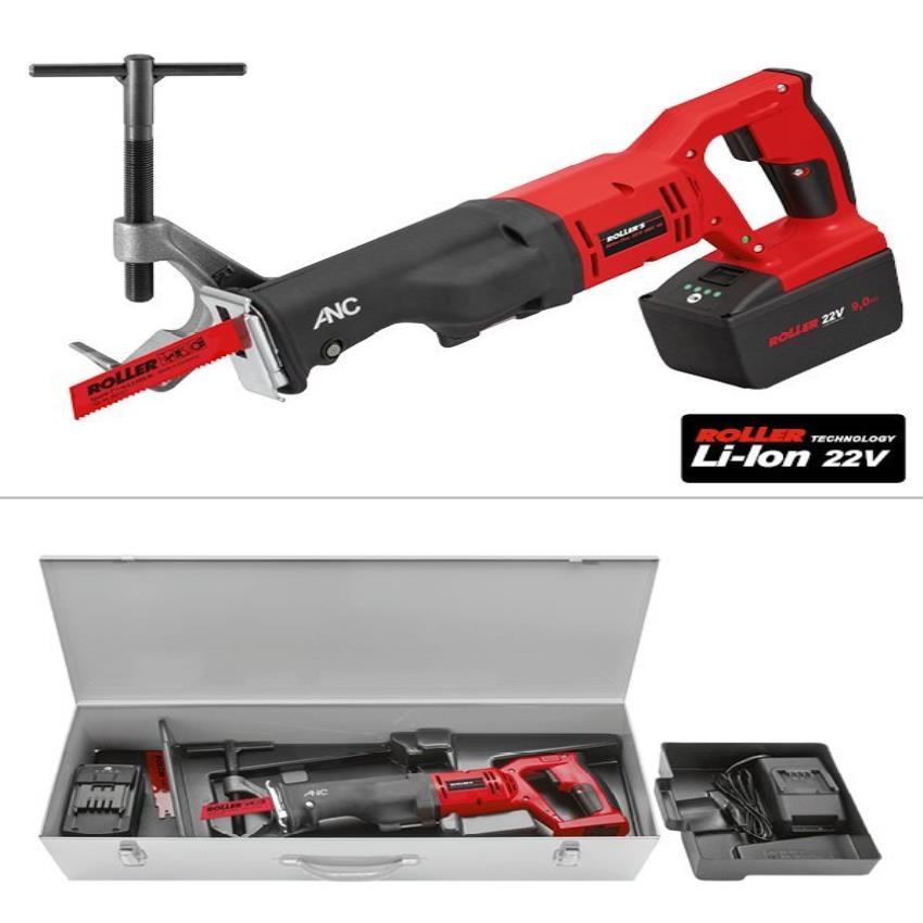 REMS Stainless Steel Akku Fox Machine