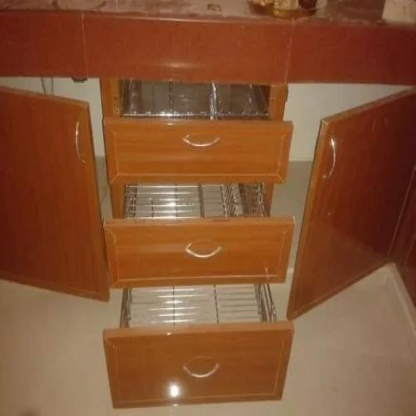 Residential PVC Modern Kitchen