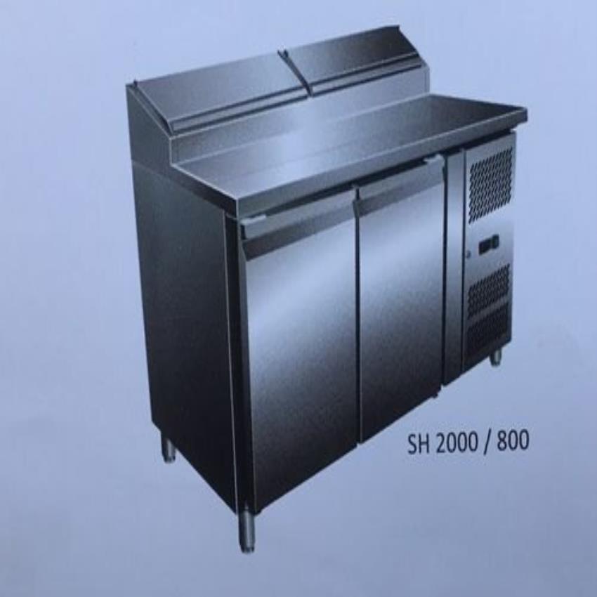 Restaurant 2 Door Pizza Prep Counter