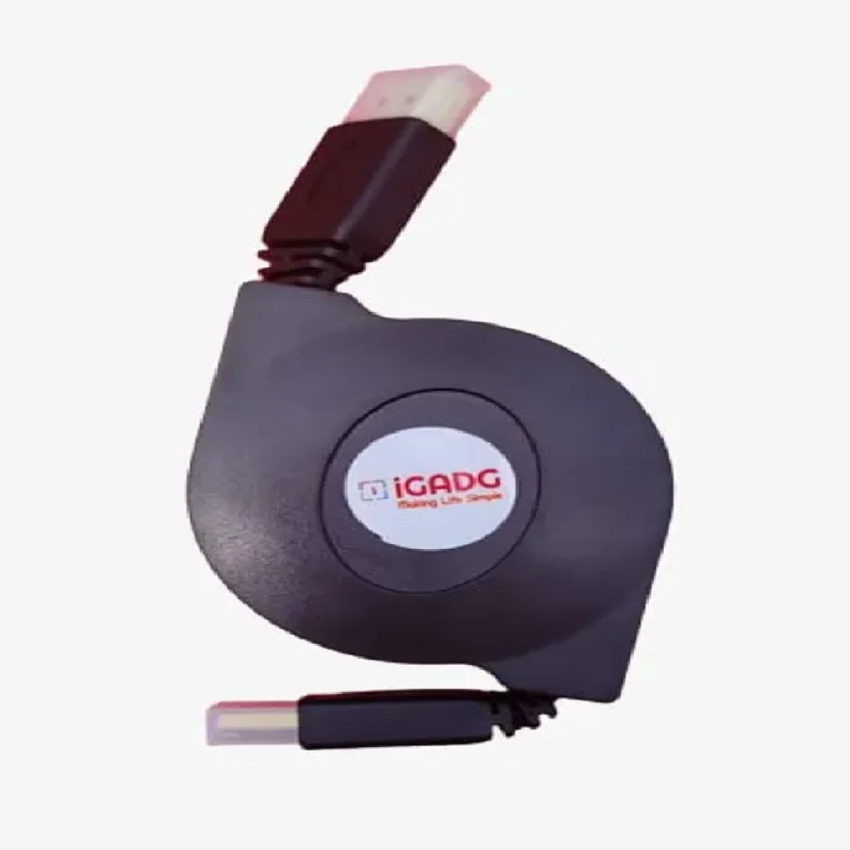 Retractable C Type HDMI USB Cable