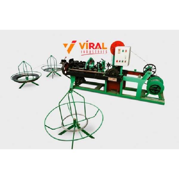 Reverse Twisted Double Wire Barbed Machine